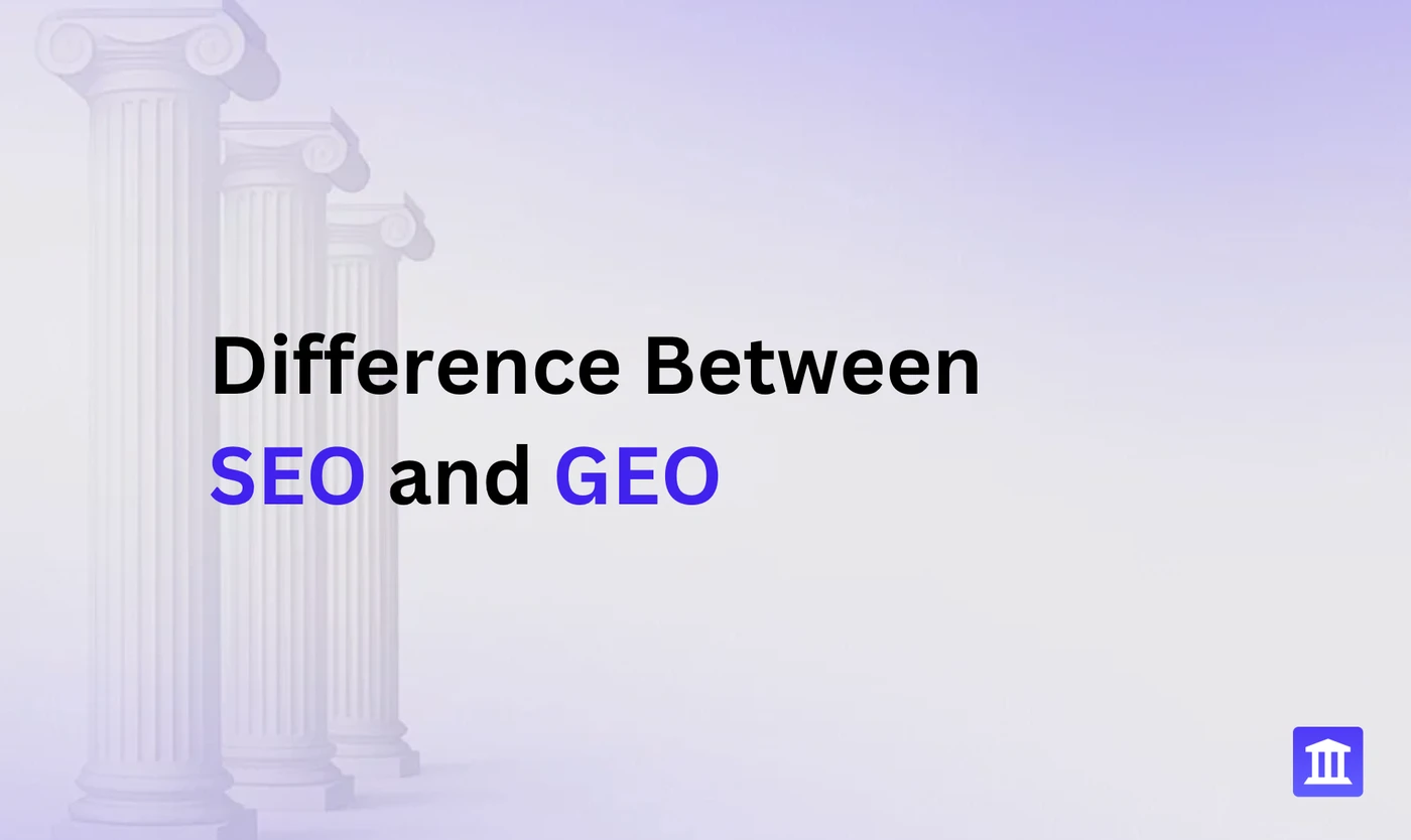 Difference Between SEO and GEO